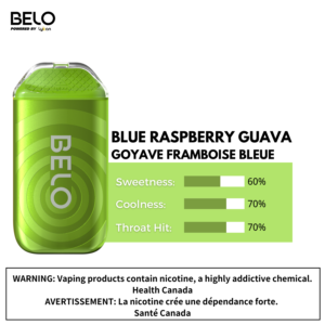 Belo Plus 5000 Disposable Blue Raspberry Guava