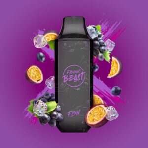 Flavour Beast Flow Disposable Groovy Grape Passionfruit Iced