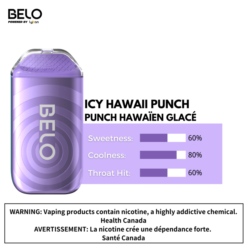 Belo Plus 5000 Disposable Icy Hawaii Punch