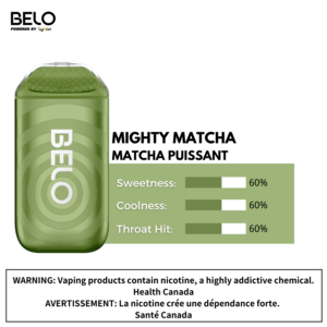 Belo Plus 5000 Disposable Mighty Matcha