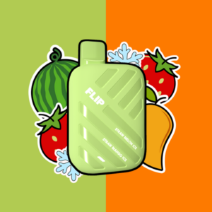 Flip Bar Dual Disposable Straw Melon Ice & Straw Mango Ice