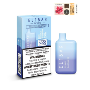 ELF Bar BC5000 Disposable Blue Razz Ice