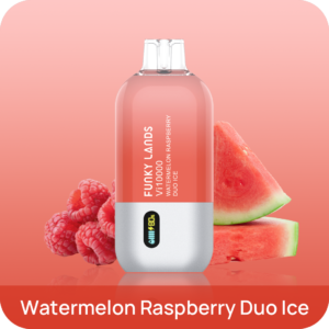 Funky Lands Vi10000 Disposable Watermelon Raspberry Duo Ice